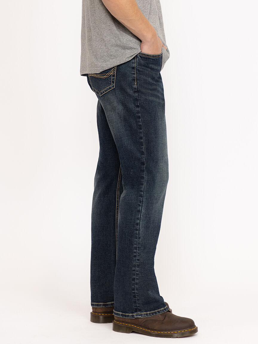 Men's Dark Wash Classic Boot Jeans