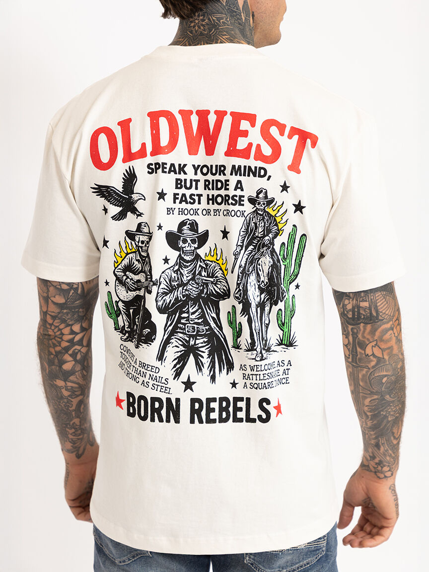 Men's Old West Rebels Tee