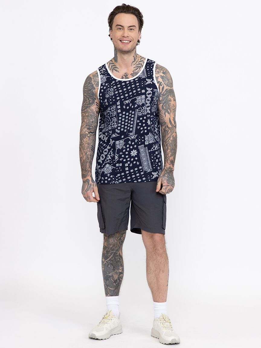 Men's Bandana Tank