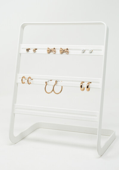 Hoop Multi Gold Earrings Hoop Multi Gold Earrings Image 2