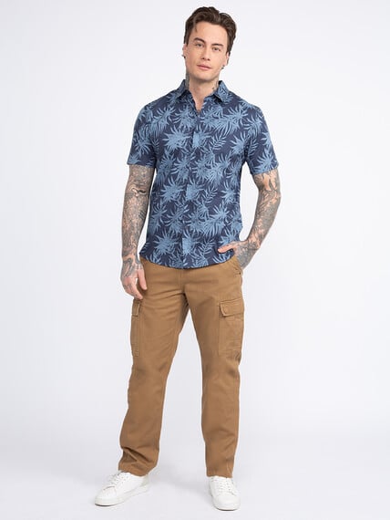Men's Tropical Leaf Shirt Image 2