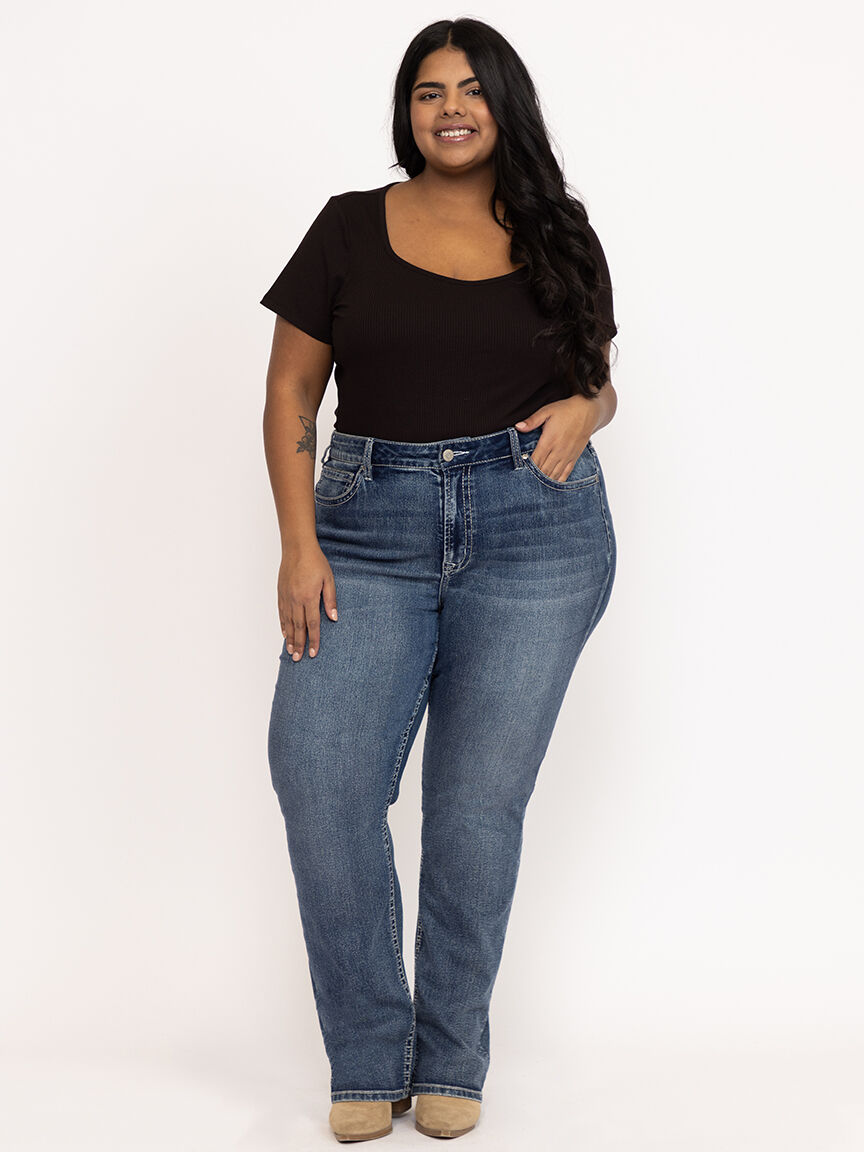 Women's Rib Sweetheart Tee