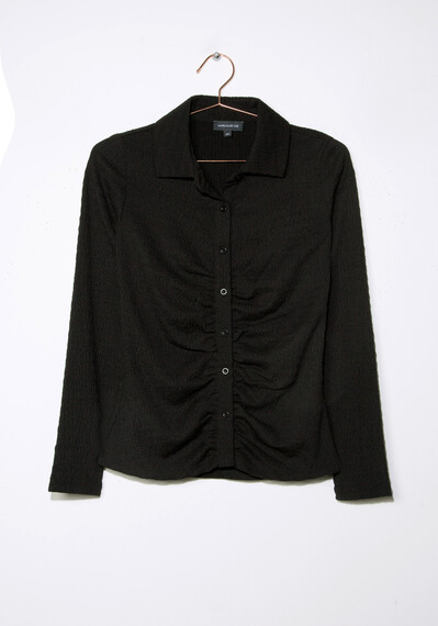 Women's Ruched Front Shirt Image 5