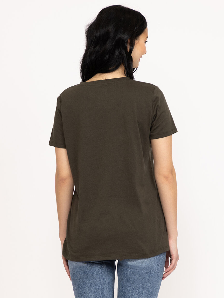 Women's Relaxed Crew Neck Tee