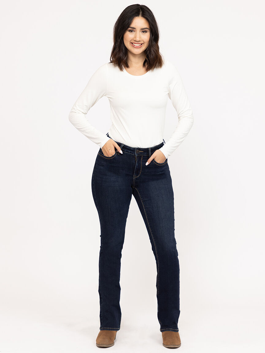 Women's Crew Neck Long Sleeve Tee