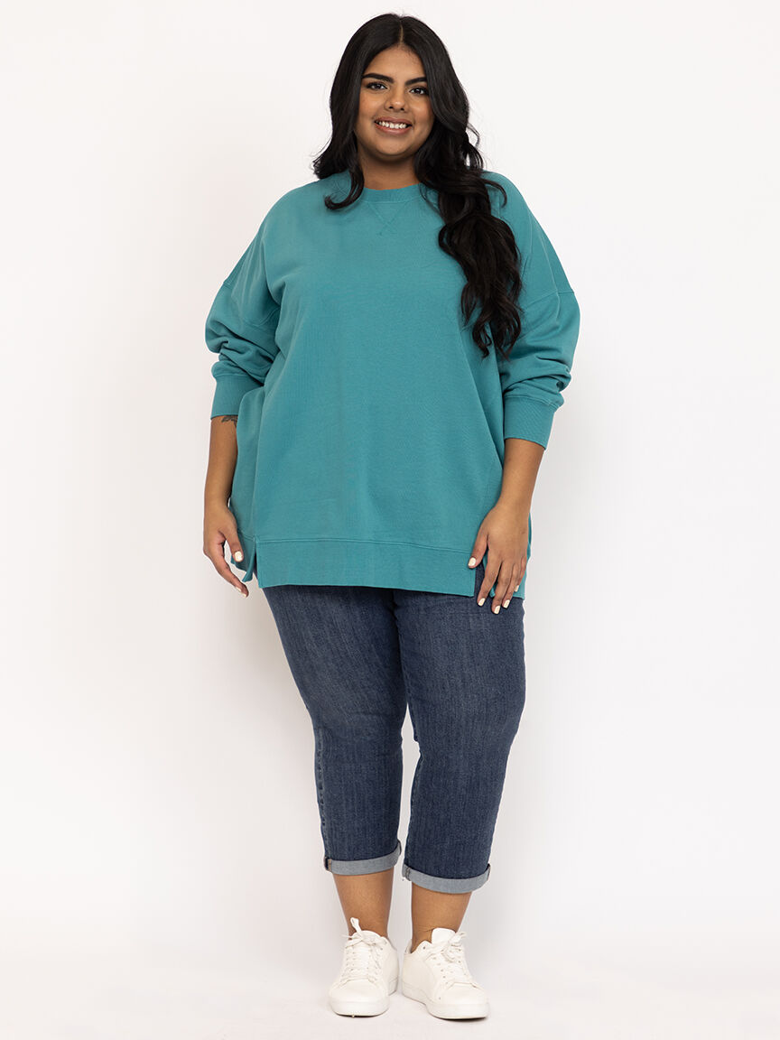 Women's Washed Sweatshirt