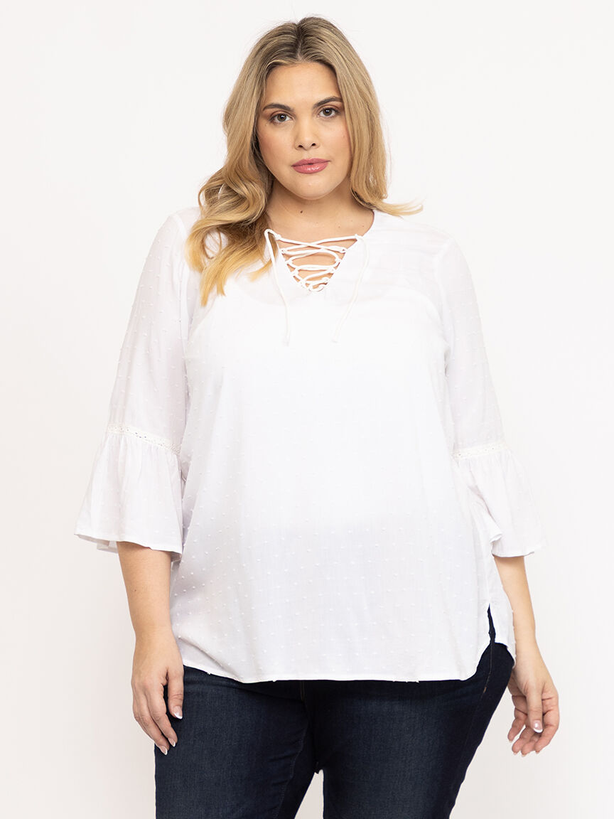 Women's Bell Sleeve Top