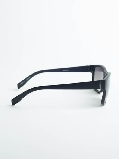 Men's Matte Black Sunglasses