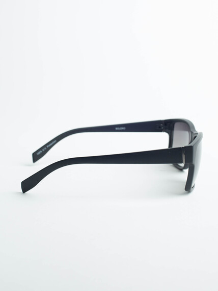 Men's Matte Black Sunglasses Image 2