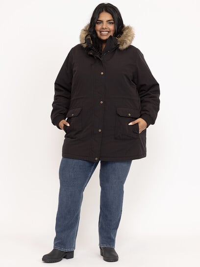 Women's Anorak with Sherpa Lining Women's Anorak with Sherpa Lining