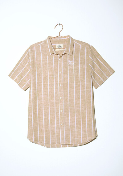 Men's Striped Shirt Image 6
