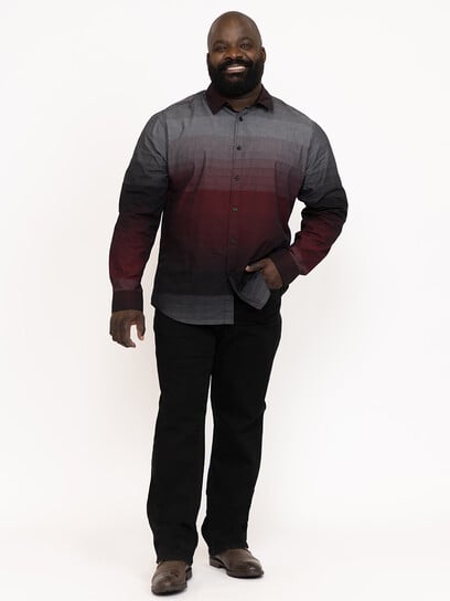 Men's Ombre Shirt Men's Ombre Shirt