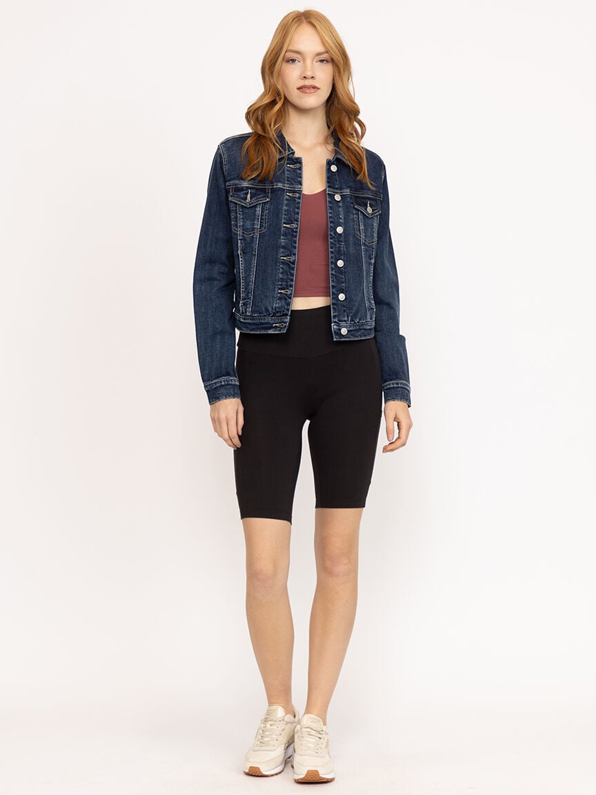 Women's Cell Phone Pocket Bike Short