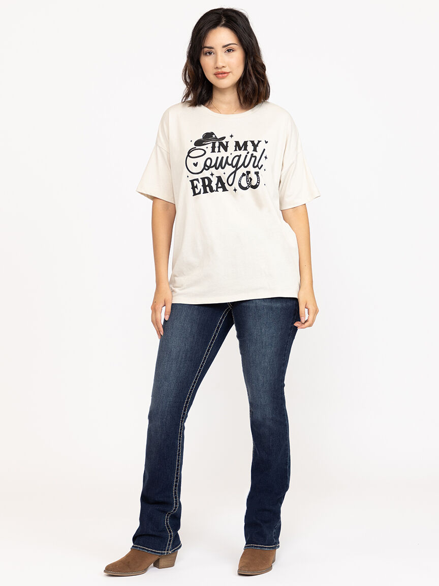 Women's Cowgirl Era Oversized Tee