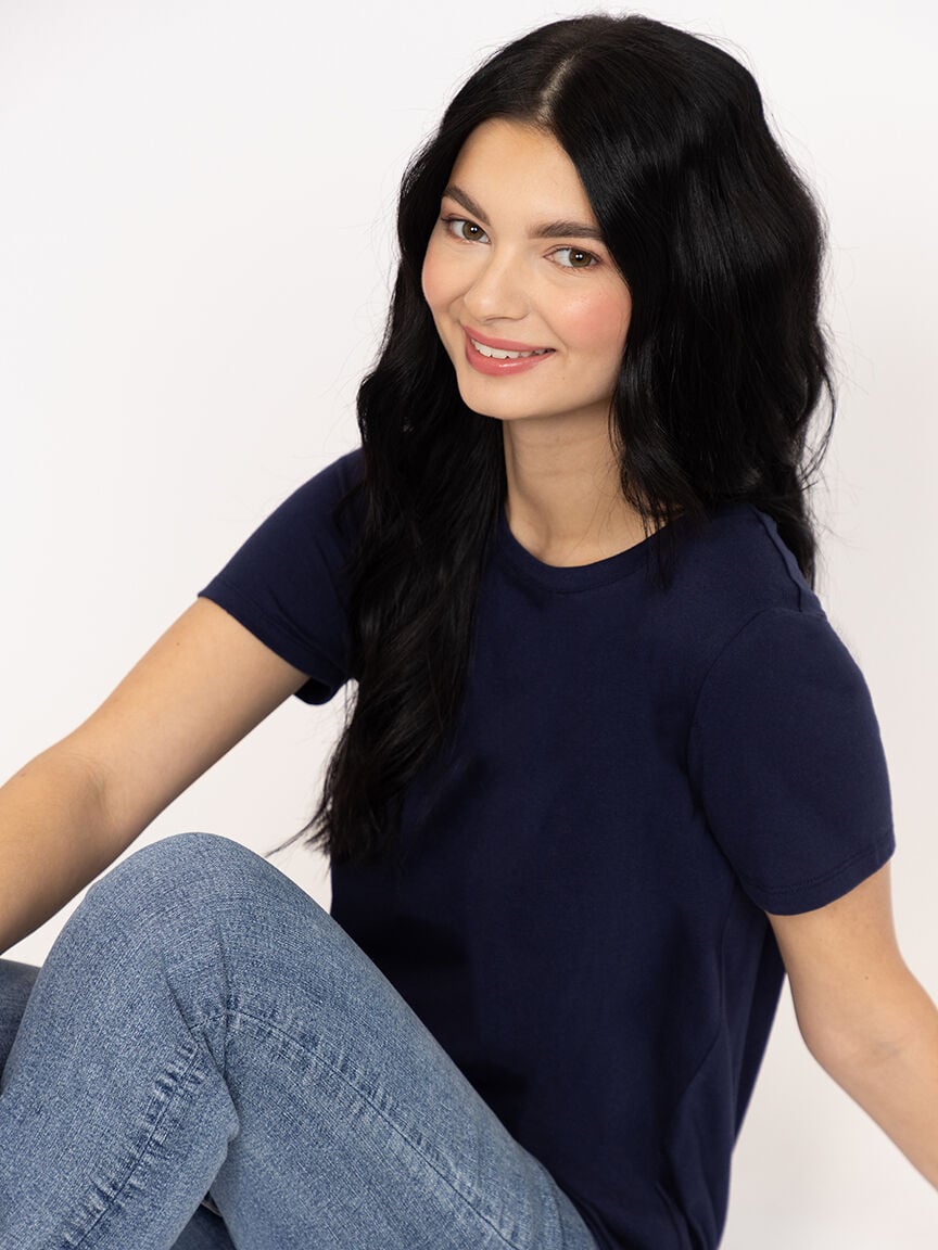 Women's Relaxed Crew Neck Tee