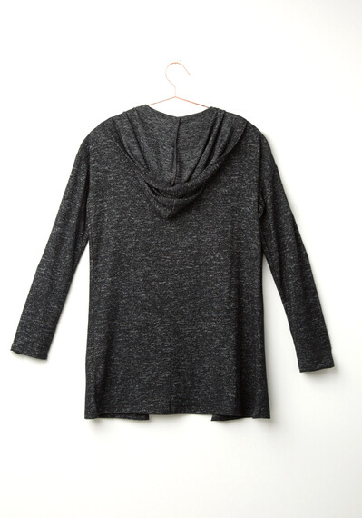 Women's Soft Knit Hooded Cardigan Image 5