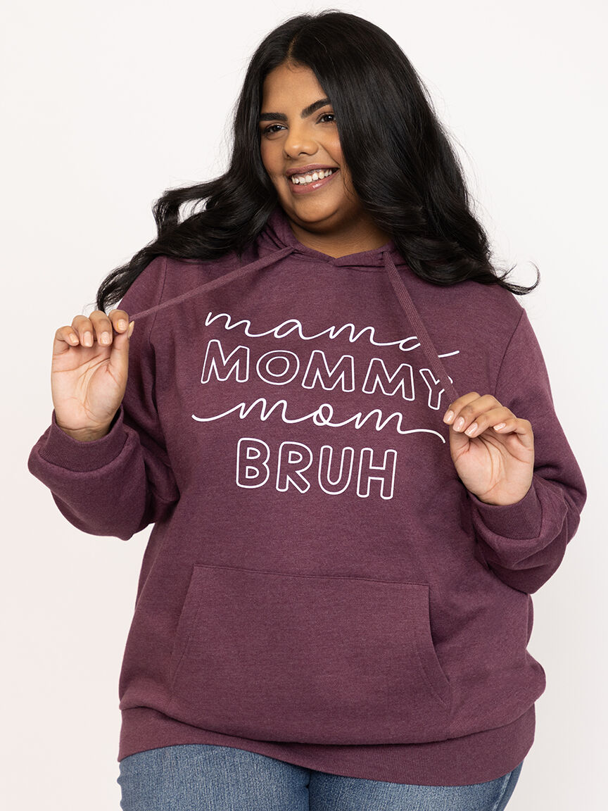 Women's Mama Bruh Hoodie