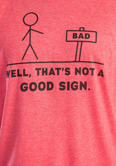 Men's Bad Sign Tee