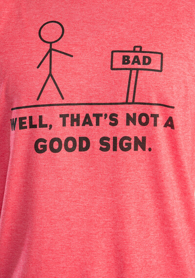 Men's Bad Sign Tee Image 4