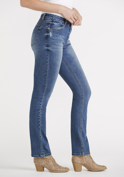 Women's Straight Leg Jeans Image 3