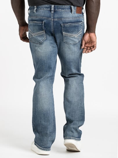 Men's Medium Wash Classic Boot Jeans Men's Medium Wash Classic Boot Jeans