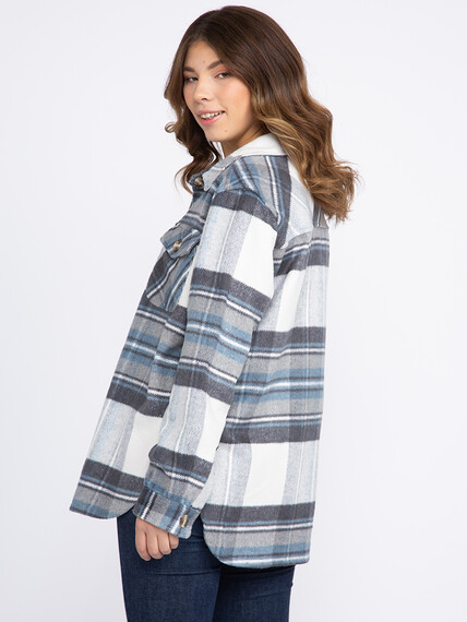 Women's Plaid Shacket Warehouse One