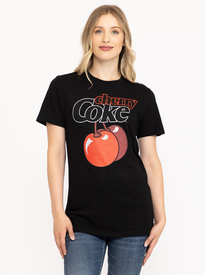coke t shirt dress Women's Coca-Cola Retro Graphic T-shirt Dress - Heather Blue