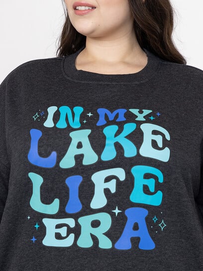 Women's Graphic Oversize Sweatshirt Women's Graphic Oversize Sweatshirt