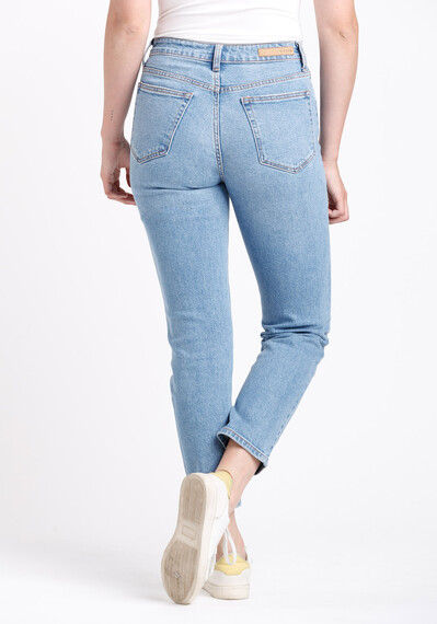 Women's High Rise Slim Straight Jeans Image 2