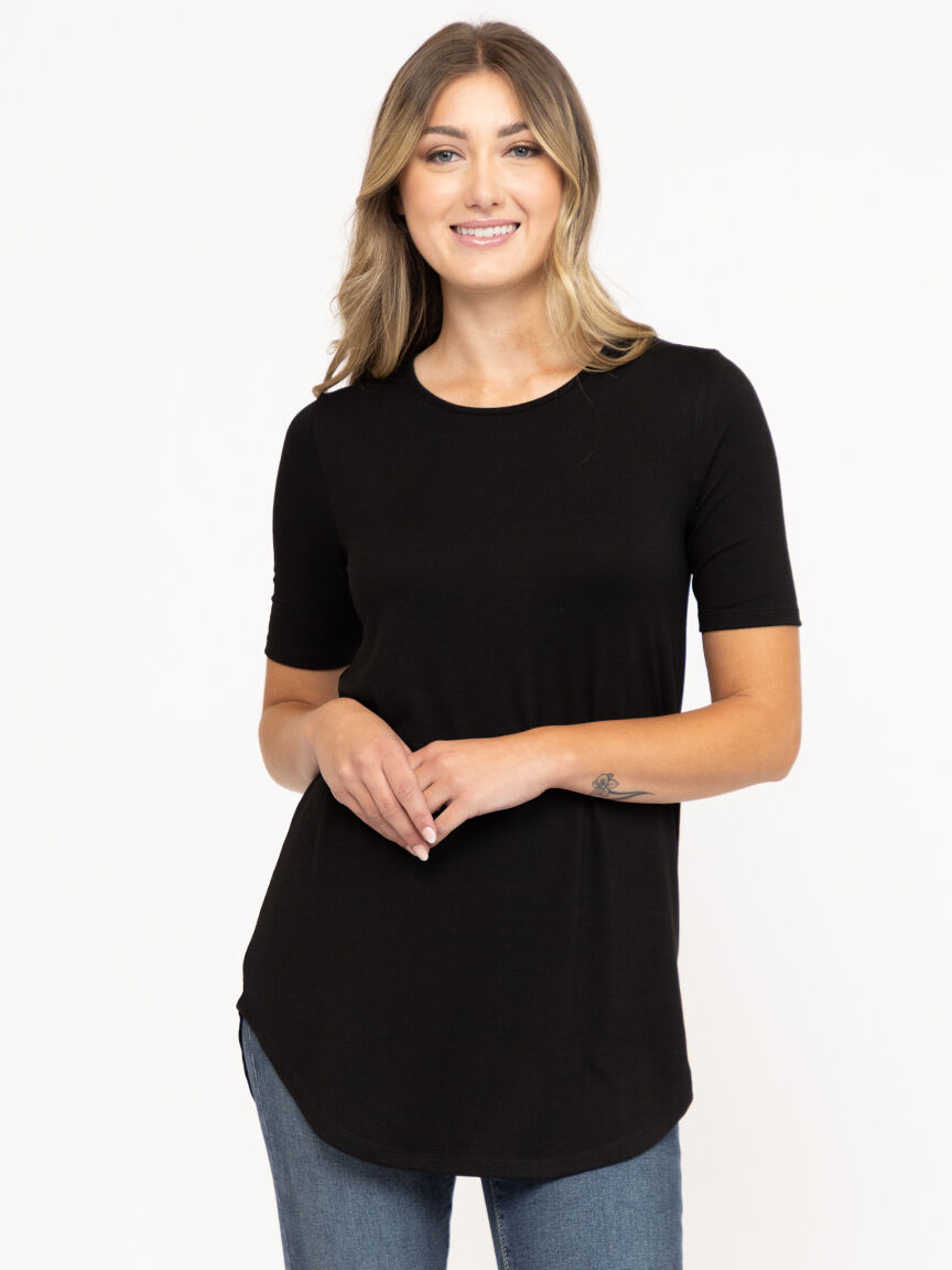 Women's Crew Neck  Legging Tunic Tee