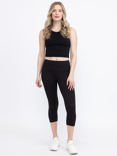 Women's High Waist Capri Legging Women's High Waist Capri Legging
