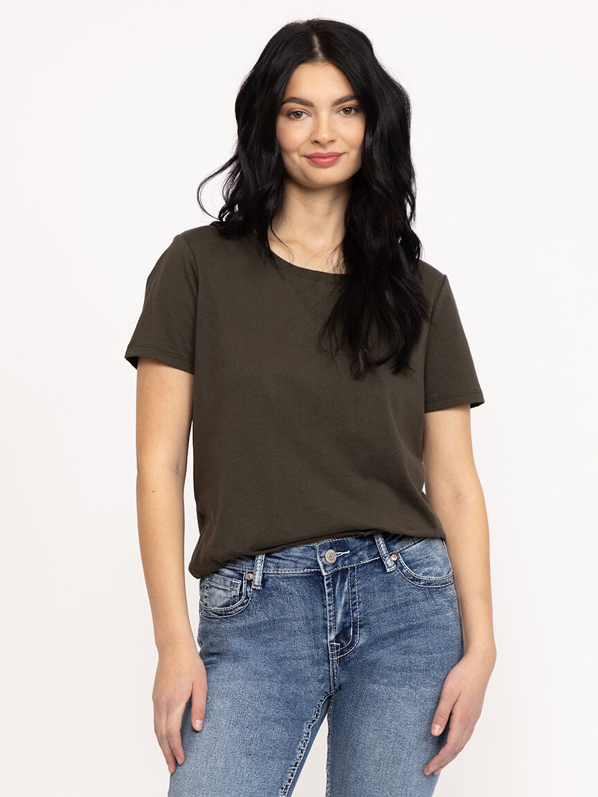 Women's Relaxed Crew Neck Tee