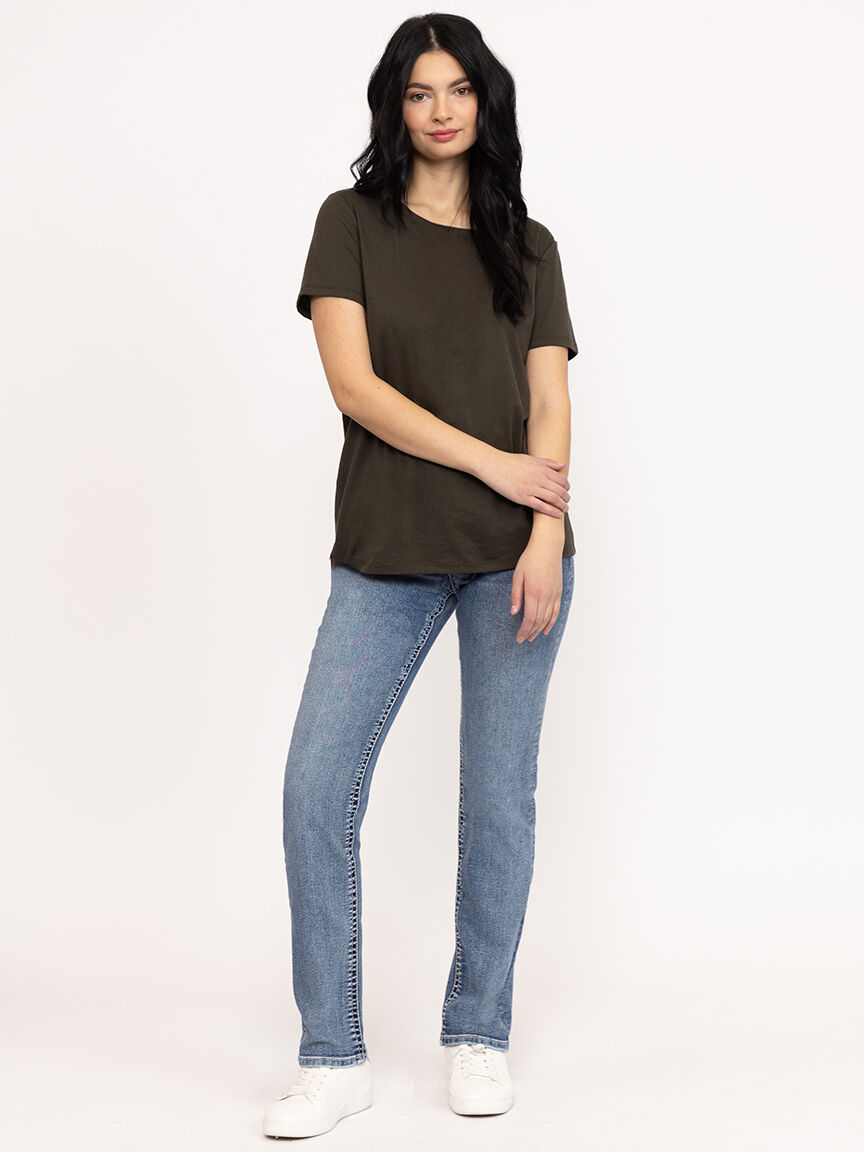 Women's Relaxed Crew Neck Tee