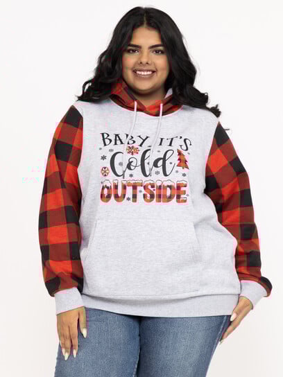 Women's Baby It's Cold Outside Hoodie Women's Baby It's Cold Outside Hoodie