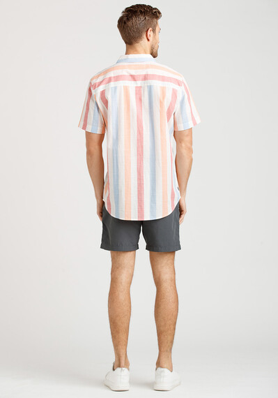 Men's Multicolour Striped Shirt Image 2