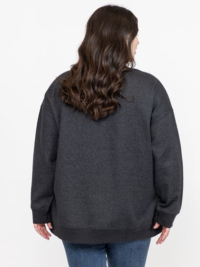 Women's Graphic Oversize Sweatshirt Women's Graphic Oversize Sweatshirt
