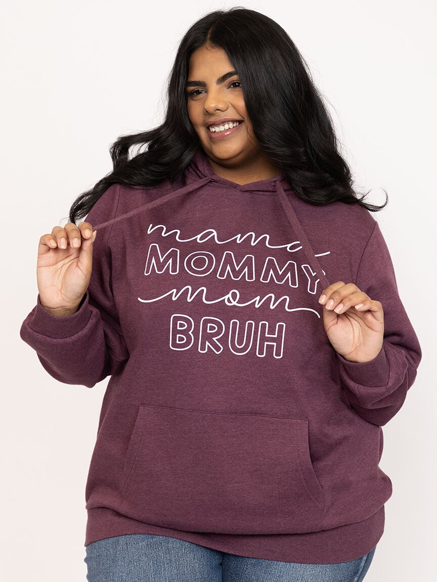Women's Mama Bruh Hoodie