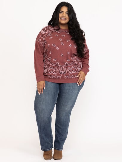 Women's Bandana Sweatshirt Women's Bandana Sweatshirt