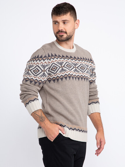 Men's Nordic Sweater Image 2