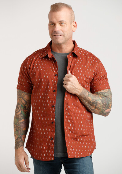 Men's Subtle Print Shirt Image 2