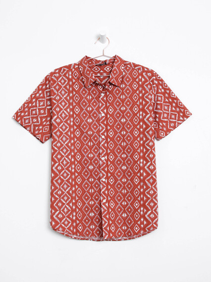 Men's Geometric Shirt Image 5