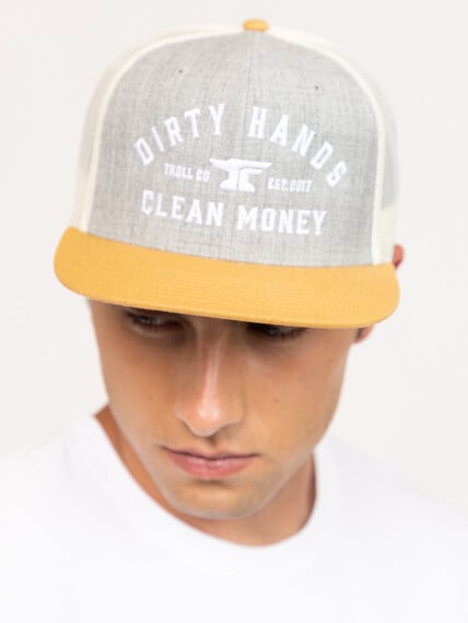 Men's Dirty Hands Clean Money Hat Men's Dirty Hands Clean Money Hat Image 2