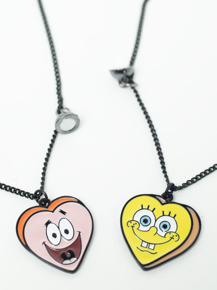 Women's Sponge Bob BFF Necklace Set Women's Sponge Bob BFF Necklace Set Image 2
