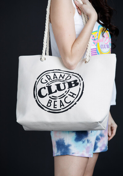 Logo Beach Bag Image 1