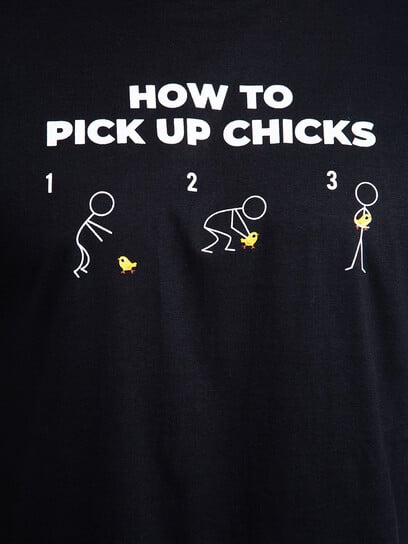 Men's How To Pick Up Chicks Tee