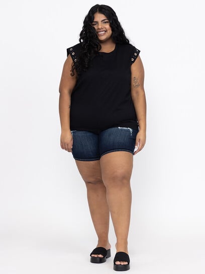 Women's Grommet Muscle Tee Women's Grommet Muscle Tee