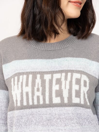 Women's Whatever Colourblock Sweater Women's Whatever Colourblock Sweater