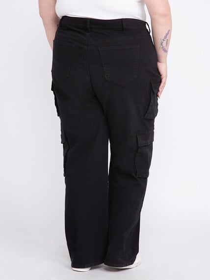 Women's Stretch Twill 90's Loose Cargo Pant Image 3