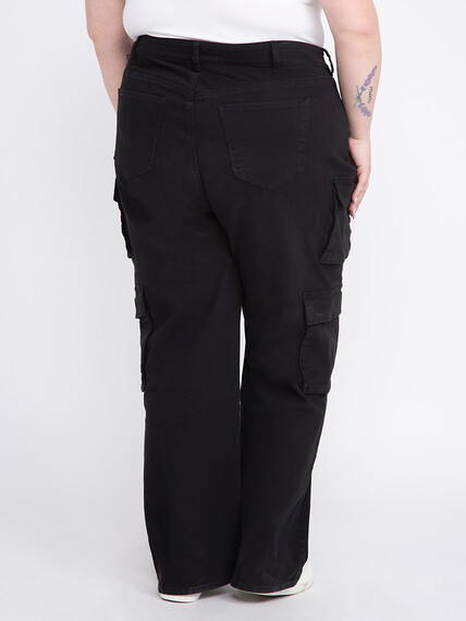 Women's Stretch Twill 90's Loose Cargo Pant Women's Stretch Twill 90's Loose Cargo Pant Image 3