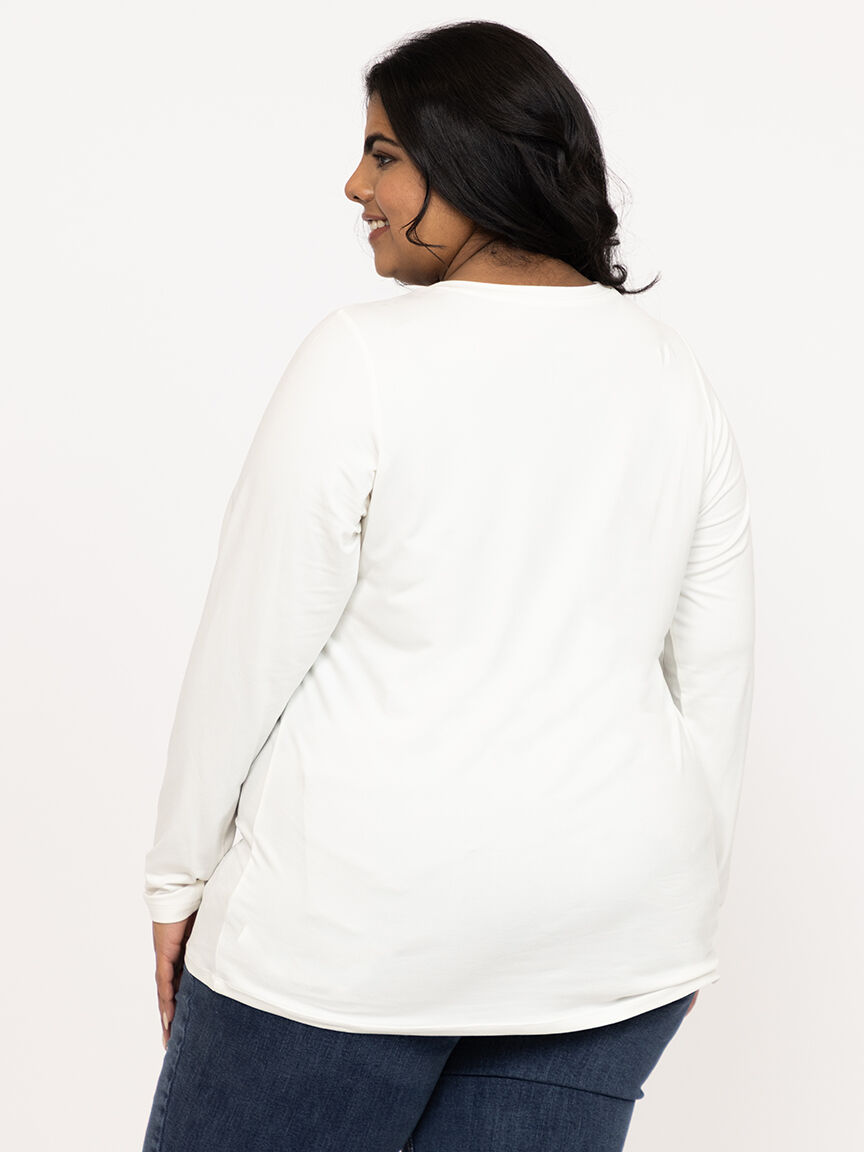 Women's Crew Neck Long Sleeve Tee